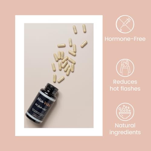 FEMMEPHARMA Mia Vita Hot Flash Supplements for Menopause Natural Hormone Regulation - AB Mystery