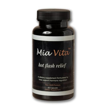 FEMMEPHARMA Mia Vita Hot Flash Supplements for Menopause Natural Hormone Regulation