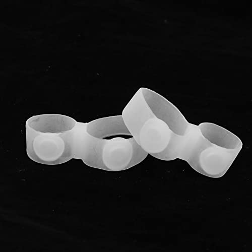 2Pcs Slimming Silicone Foot Massage Magnetic Toe Ring Magnetic Slimming Toe Rings - AB Mystery