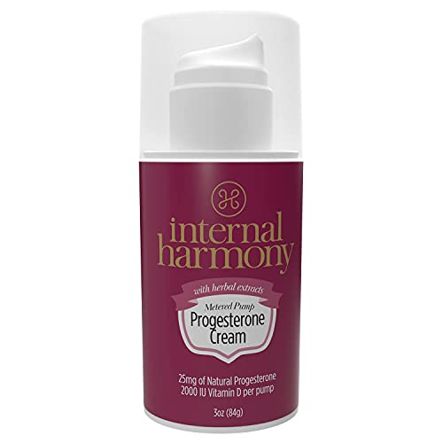 Internal Harmony Progesterone Cream, Contains Natural USP Bioidentical Progesterone - AB Mystery