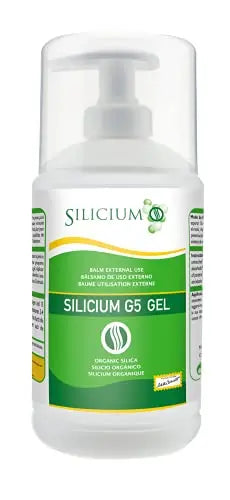 SILICIUM G5 Gel | Transdermal Silica Supplement for Skin Application and Dermal Absorption