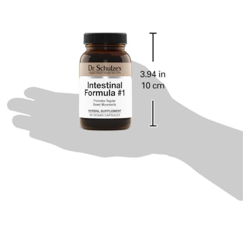 Dr. Schulze's Intestinal Formula #1 Colon Bowel Cleanse, 90 caps, 2 Count - AB Mystery