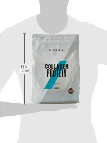 MyProtein Hydrolysed Collagen Peptide, Chocolate, 1KG - AB Mystery