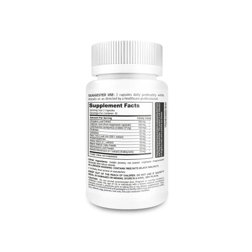 NutraBlast Feminine Balance Complex (60 Capsules) | Vaginal Detox & Cleanse Probiotics - AB Mystery