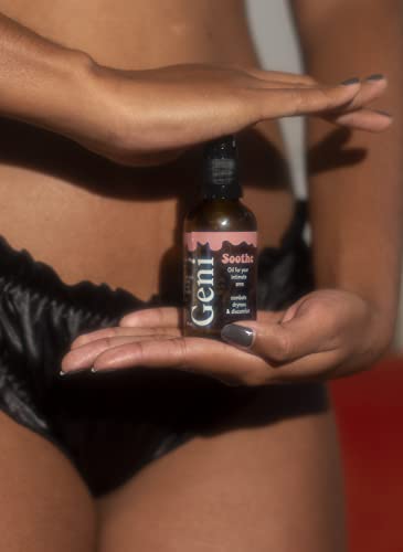 Geni Soothe - Perfume and SOAP Free Intimate Oil. Gentle Alternative to Intimate wash. Moizturizes - AB Mystery