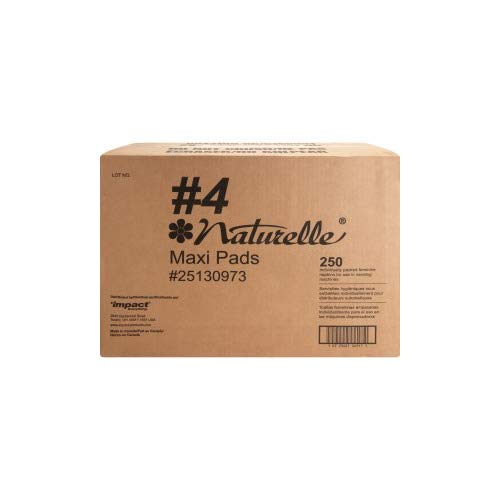 Impact Products 25130973 Maxi Pads, Naturelle, Regular, Vendor Refills, WE - AB Mystery