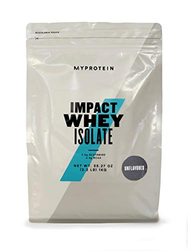 Myprotein® Impact Whey Isolate Protein Powder, Gluten Free Protein Powder, Muscle Mass 