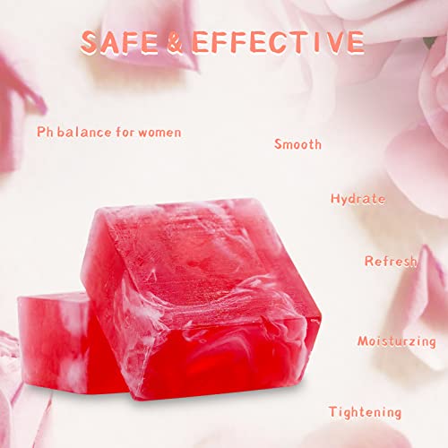 Yoni Soap Bar Yoni Oil Set Of 3, Vaginal Wash Eliminates Odor Ph Balance for Women, Feminine Wash - AB Mystery