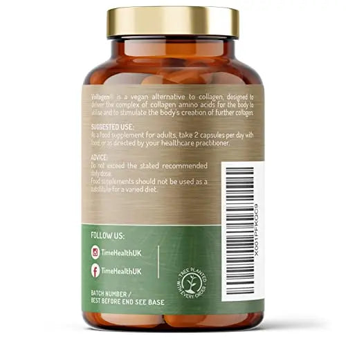 Vollagen® Advanced Vegan Collagen - 18 Amino Acid Complex in Ratio of Collagen - AB Mystery