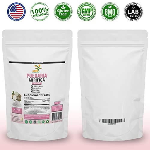 Potent Pueraria Mirifica White Kwao Krua Kao Powder, Promotes Natural Breast Enhancement - AB Mystery