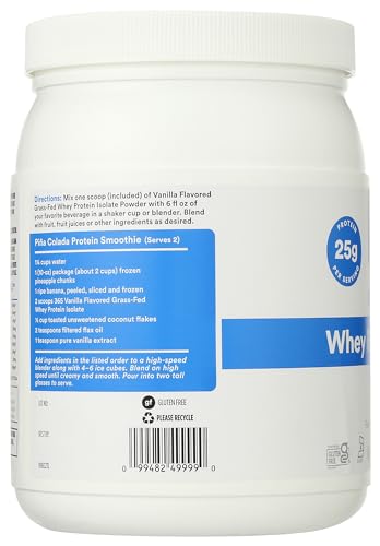 365 by Whole Foods Market, Vanilla Whey Protein Isolate, 15.9 Ounce - AB Mystery