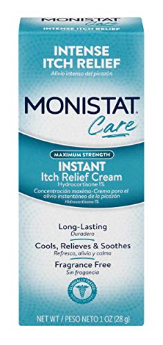 Monistat Care Instant Itch Relief Cream | Max Strength | Cools & Soothes | 1 OZ