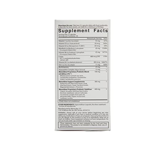 MENOLABS - MenoGlow Dietary Supplement for Menopause Relief - AB Mystery