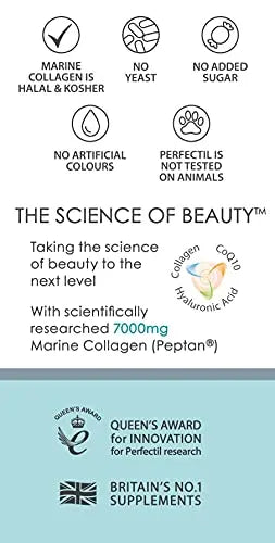 Perfectil Platinum Collagen for Skin 10 x 50 ml - AB Mystery