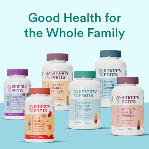 SmartyPants Prenatal Vitamins for Women, Multivitamin Gummies: Omega 3 Fish Oil SmartyPants
