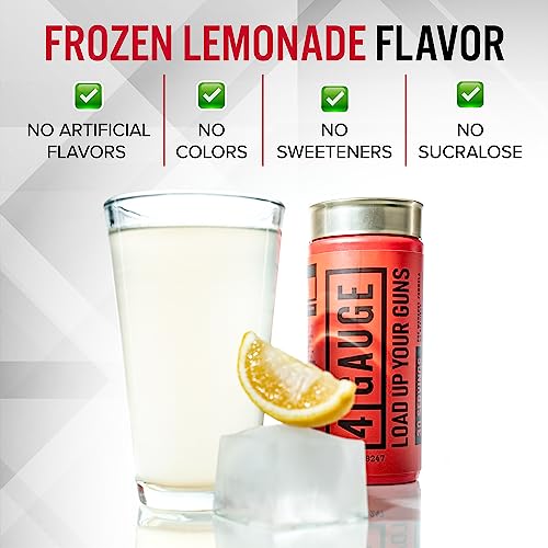 4 Gauge Natural Preworkout Without The Jitters | 30 Servings | Nitric Oxide Booster - AB Mystery