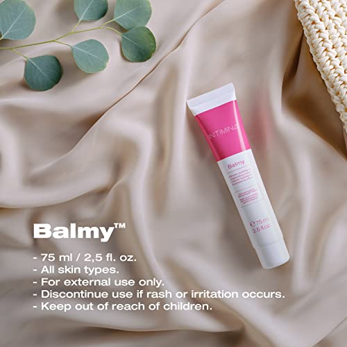 INTIMINA Balmy - Vaginal Moisturizer and Lubricant, Intimate Soothing and Moisturizing Cream - AB Mystery