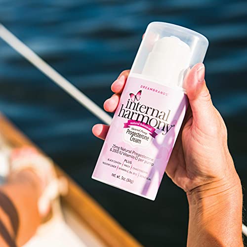 Internal Harmony Progesterone Cream, Contains Natural USP Bioidentical Progesterone - AB Mystery