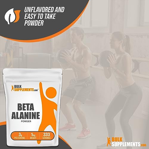 BULKSUPPLEMENTS.COM Beta Alanine Powder - Beta Alanine Pre Workout, Beta Alanine - AB Mystery