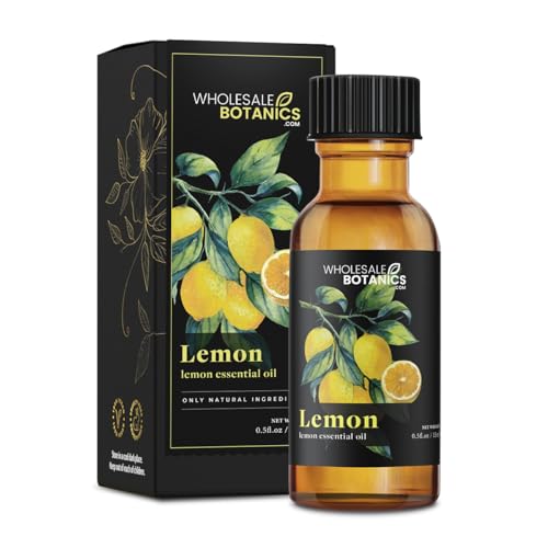 Lemon Essential Oil by Botanics | Premium Grade 100% Undiluted Essential Oil