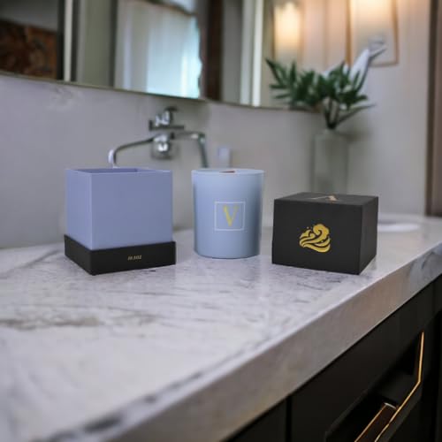 Vantage Venue - Premium Quality Wooden Wick Scented Candles | Aromatherapy Soy Wax Candle - AB Mystery