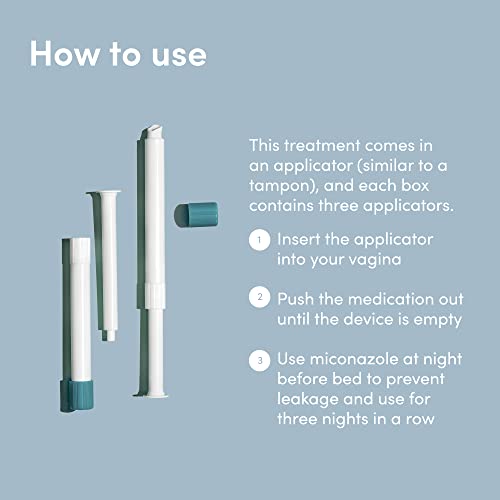 Hers Miconazole 3 Day Yeast Infection Treatment - Treats Vaginal Itching, Burning, Discharge - AB Mystery