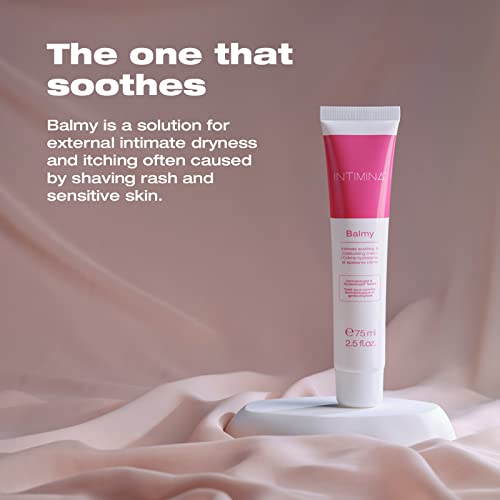 INTIMINA Balmy - Vaginal Moisturizer and Lubricant, Intimate Soothing and Moisturizing Cream - AB Mystery