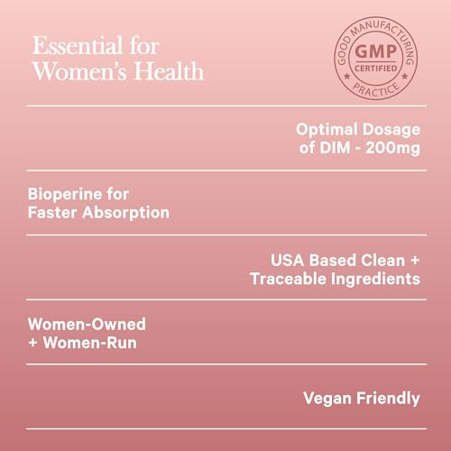 Amy Suzanne DIM Supplement - Menopause, PMS, and Hormonal Acne Support - Estrogen Metabolism - AB Mystery