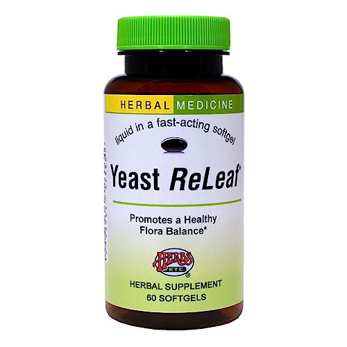 Herbs Etc, Yeast Releaf, 60 Capsules - AB Mystery