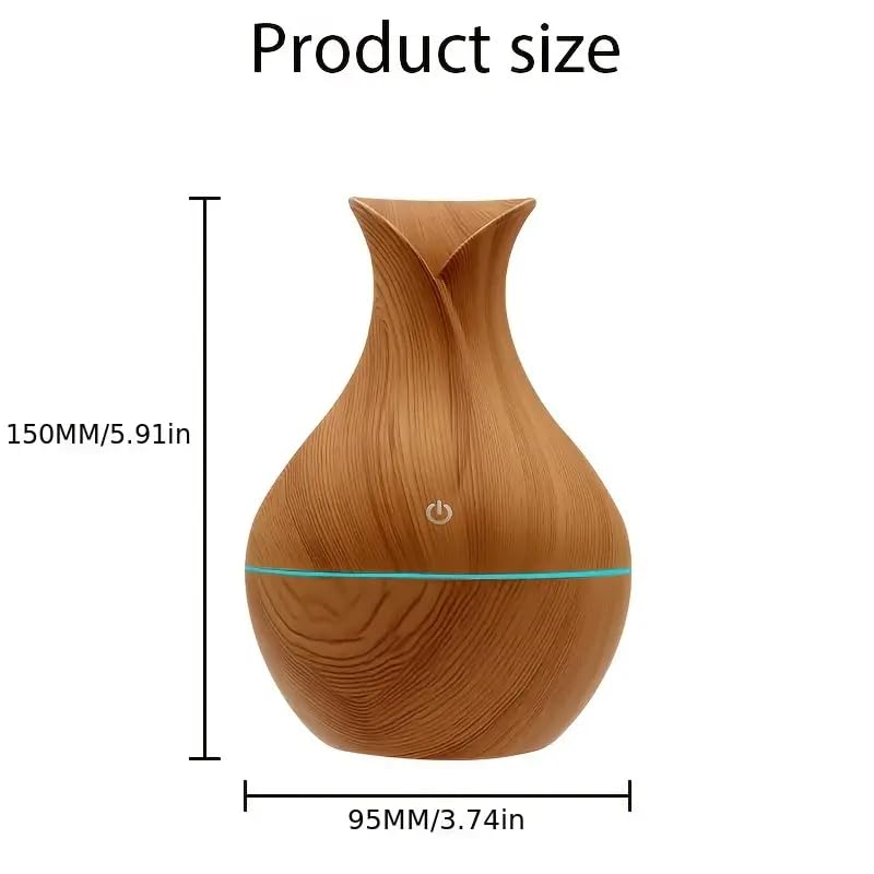 ZZ LIFE Mini Aromatherapy Humidifier Relaxing Cool Mist with Color Changing LEDs Night Light - AB Mystery