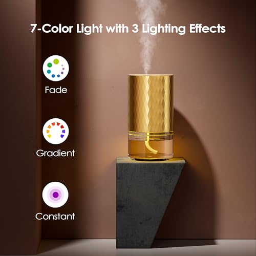 Airversa Waterless Diffuser for Essential Oil 100ml Capacity Battery Operated Aromatherapy - AB Mystery