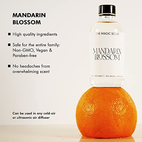 The Magic Scent Mandarin Blossom Oils for Diffuser - HVAC, Cold-Air, & Ultrasonic Diffuser Oil Inspired - AB Mystery