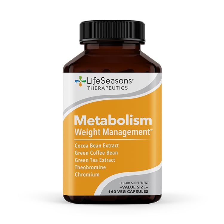 LifeSeasons - Metabolism - Weight Control Support and Energy Booster Supplement - AB Mystery