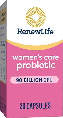Renew Life Women's Probiotic Capsules, Supports Vaginal, Urinary, Digestive and Immune - AB Mystery