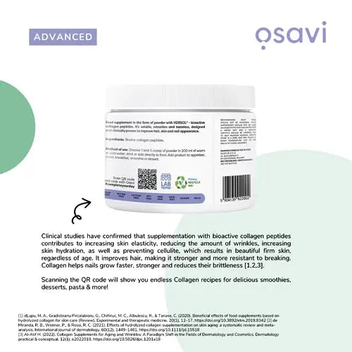 Osavi Collagen Peptides - Hair, Skin & Nails - 150g - AB Mystery
