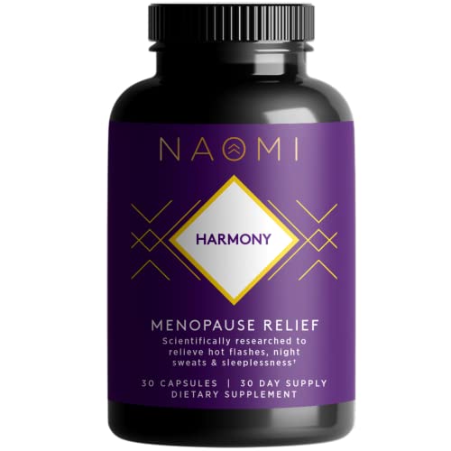 NAOMI Harmony - Menopause Relief, Balance Hormones, Natural Support for Hot Flashes - Menopause