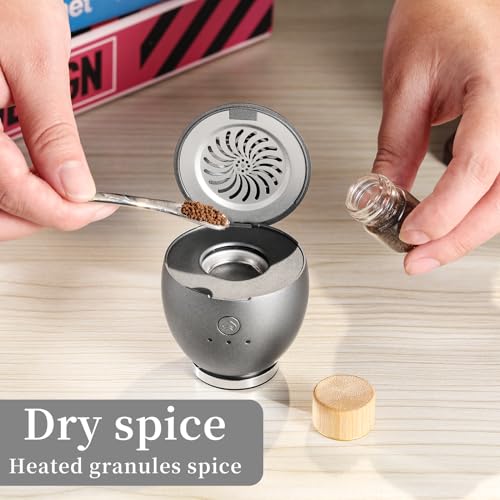 ARTRONIC Orbby Portable Aromatherapy Diffuser | Adjustable Temp | Natural Agarwood - AB Mystery