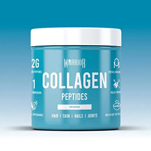 Warrior Collagen Peptides - Collagen Powder - 180g - Made from Premium Bovine Hydrolysed Collagen - AB Mystery