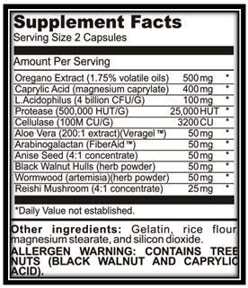 Candida Complex Yeast Cleanse - AB Mystery