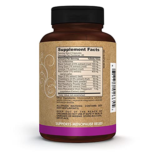Pomona Wellness Women's Menopause Supplement Multivitamin, Supports Hormone Balance - AB Mystery