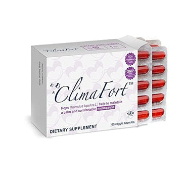 ClimaFort 60 Day Supply - Menopause Supplement for Women, premenopause Hormone Balance