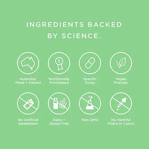 JSHealth Super Greens Powder - Greens & Collagen Powder - Superfood Powder with Marine Collagen Peptides - AB Mystery