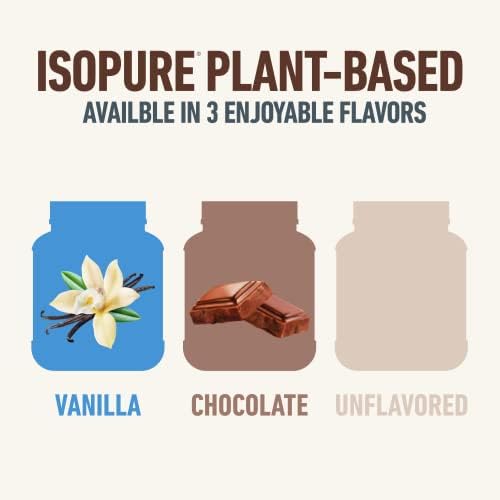 Isopure Chocolate Vegan Protein Powder, with Monk Fruit Sweetener & Amino Acids - AB Mystery