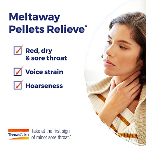 Boiron ThroatCalm On The Go for Pain Relief from Red, Dry, Scratchy, Sore Throats and Hoarseness - AB Mystery