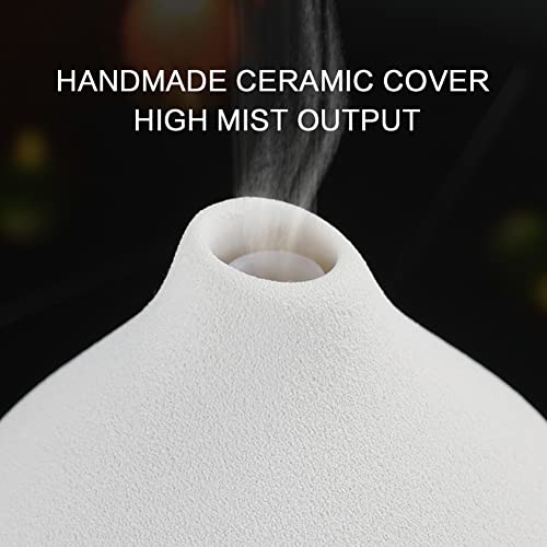 ZEIGGA LAB Essential Oil Diffusers, Aromatherapy Diffuser for Essential Oils, 100ml Ceramic Oil Diffusers - AB Mystery