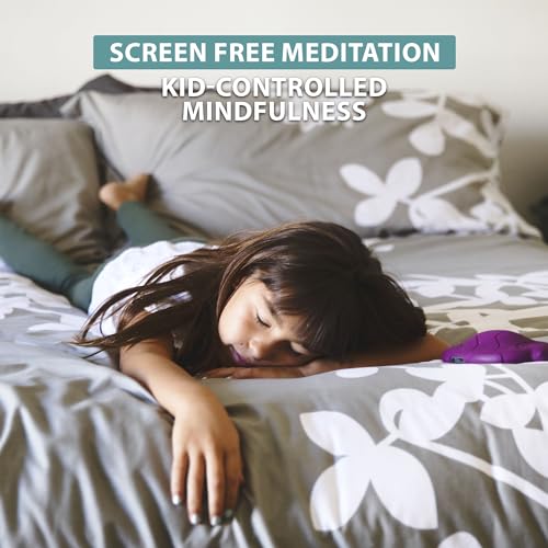Zenimal Kids Meditation Audio Player - Patented Screen-Free Mindfulness Device with 9 Audio Meditations - AB Mystery