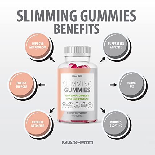 (Official 2 Pack) Slimming Gummies It Works with Apple Cider Vinegar and Sicilian Blood Orange Extract - AB Mystery
