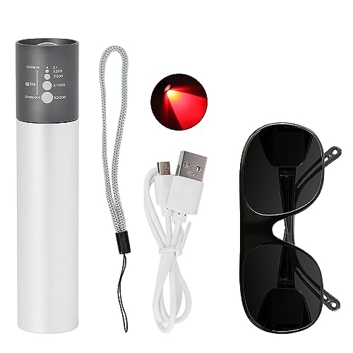 660nm Red Light Therapy Torch for Muscle Pain Relief, Handheld LED Infrared Light Therapy Device - AB Mystery