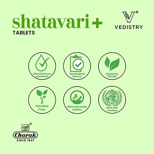 OTAA Vedistry Shatavari + with Piperine for Better Absorption | Balance Female Hormones - AB Mystery