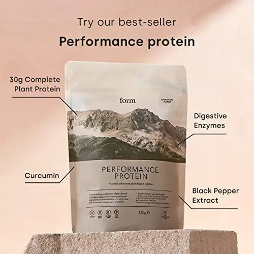 Form Performance Protein - Vegan Protein Powder - 30g of Plant Based Protein per Serving Form